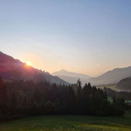 Ferienwohnung Zauberwinkelweg Mit Traum-Aussicht! Wildschoenau Esterno foto