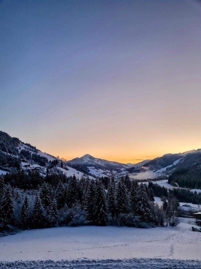 Ferienwohnung Zauberwinkelweg Mit Traum-Aussicht! Wildschoenau Esterno foto