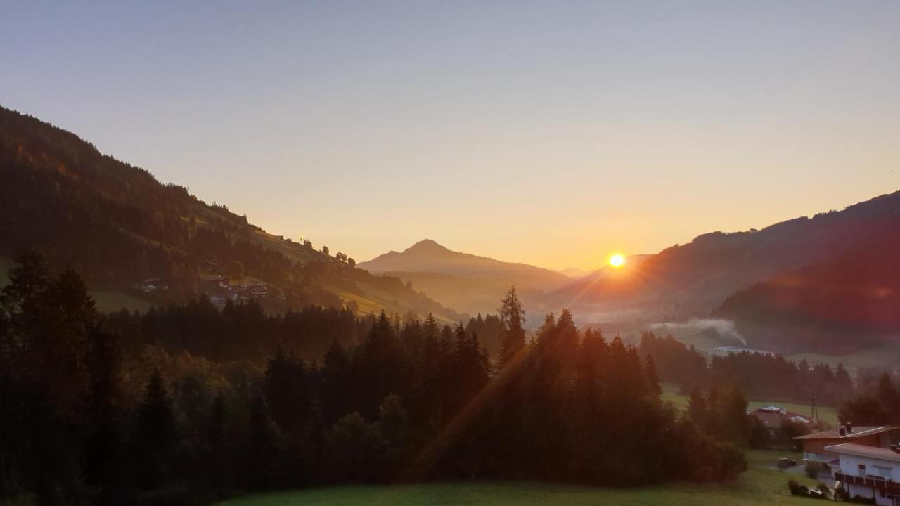 Ferienwohnung Zauberwinkelweg Mit Traum-Aussicht! Wildschoenau Esterno foto
